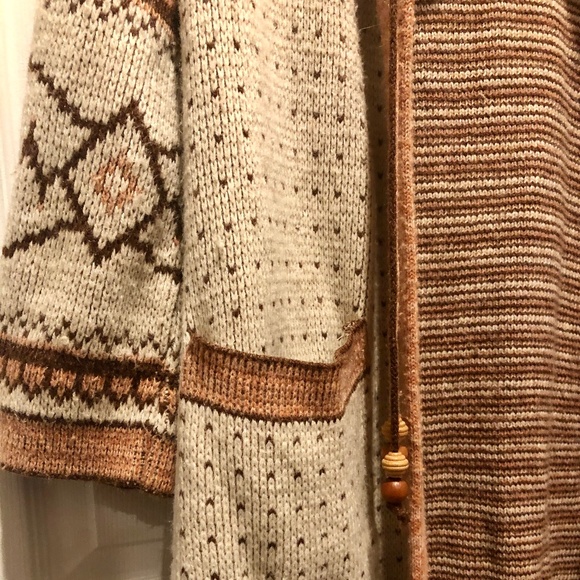 Vintage 1970's Long Cardigan - Picture 3 of 8